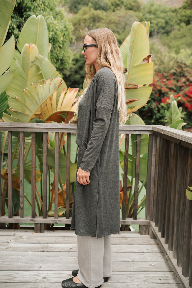 CJ's Favorite Ribbed Cardigan– CARLY JEAN LOS ANGELES