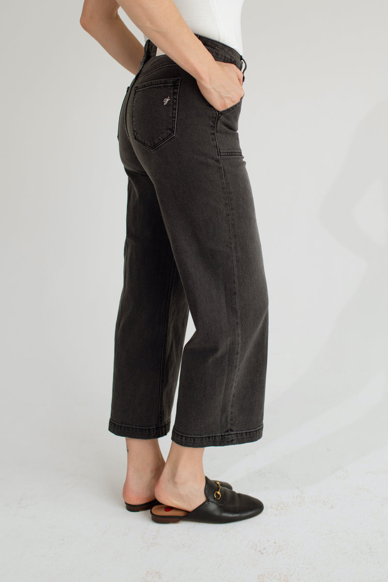 【SCENERITY】Cadil Wide Pants Women Caden Wide Leg Sulfur Camelwood at AG Jeans Official Store