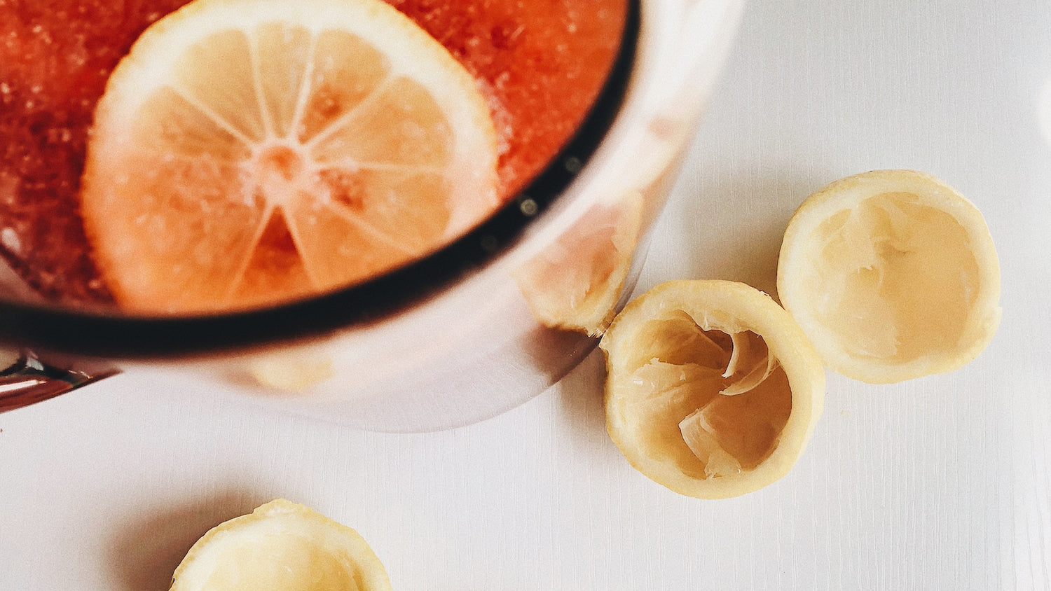 Strawberry Mint Honey Lemonade