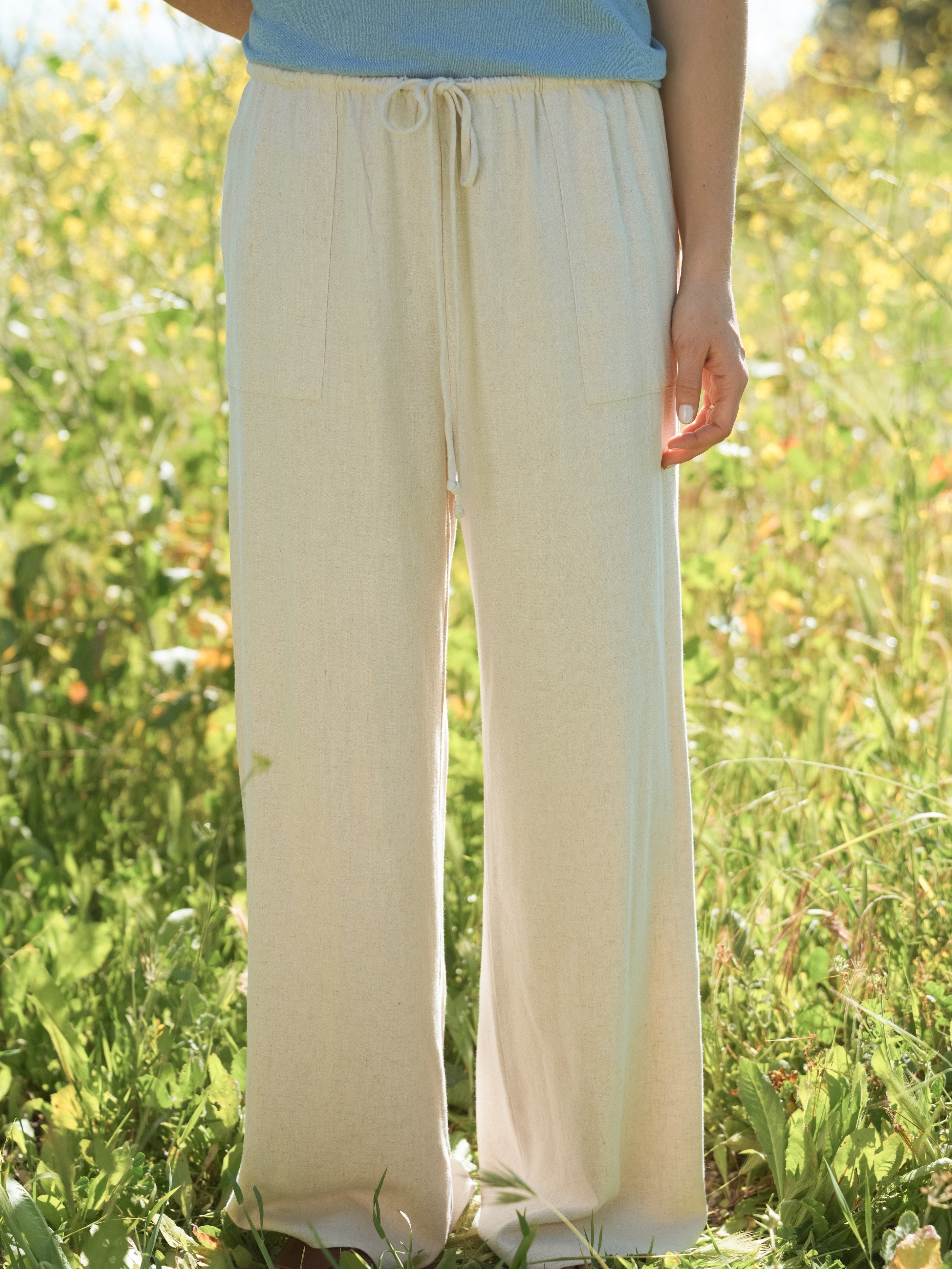 Isla Linen Pants– CARLY JEAN LOS ANGELES