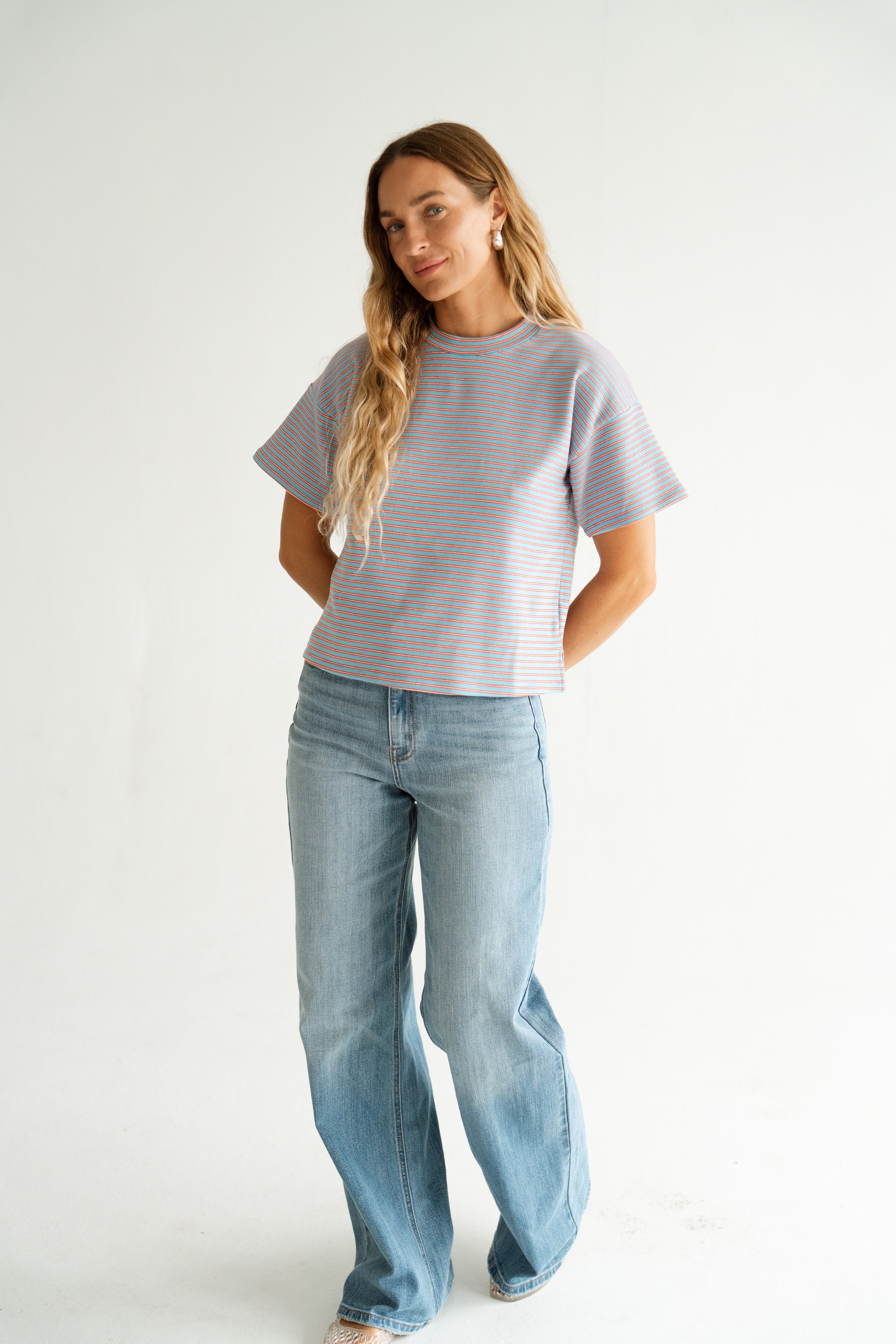★CARLYN★ Gina H74109010_6colors Organic Handkerchief Linen Notch Collar Top | EILEEN FISHER
