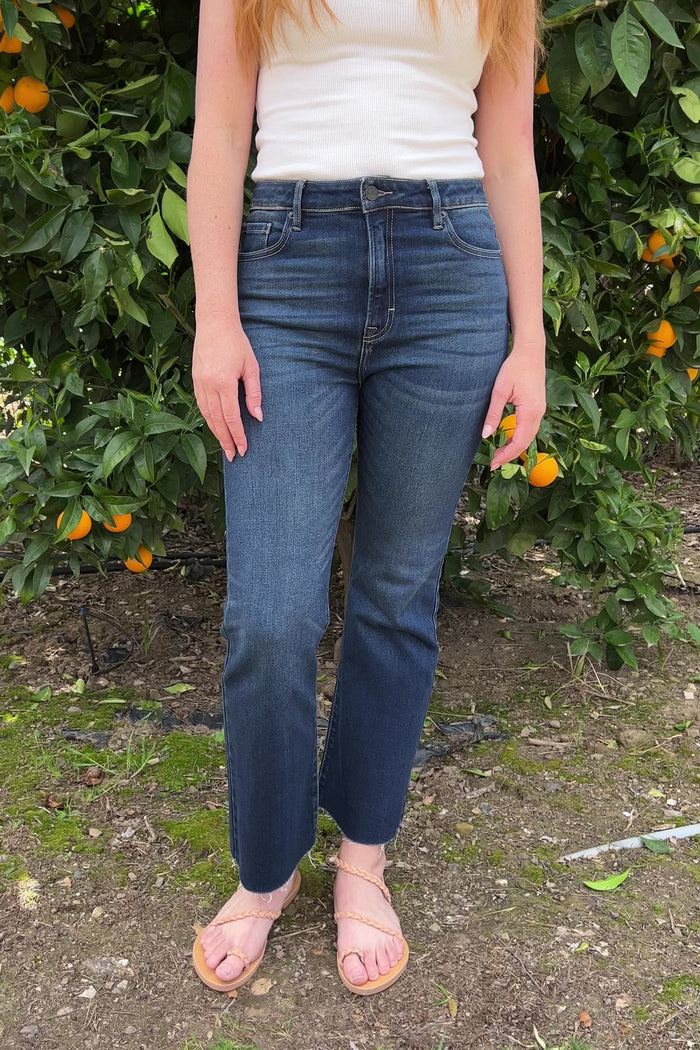 Kate Crop Boot Cut Jeans– CARLY JEAN LOS ANGELES